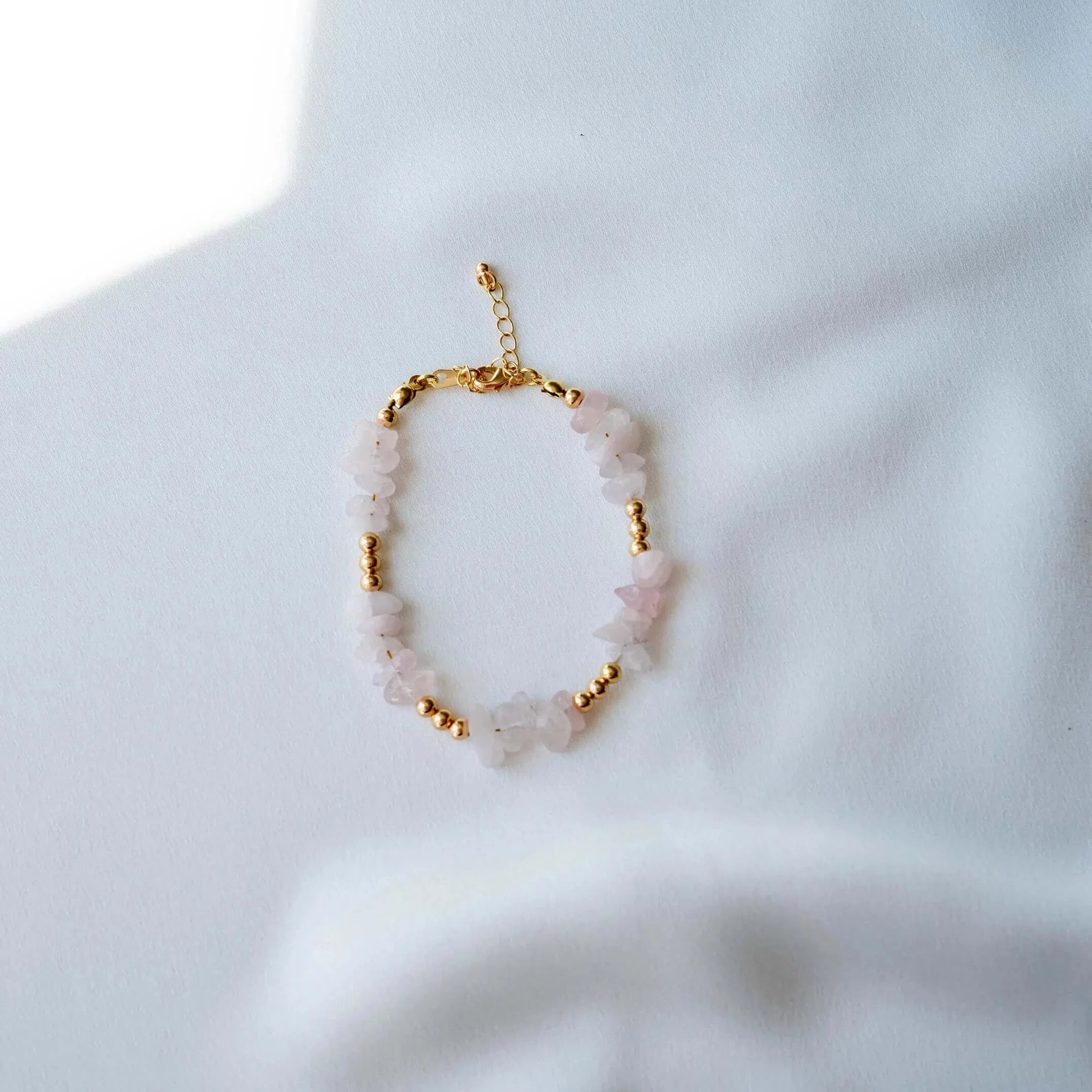 Gioielli artigianali Bracciale Quarzo Rosa