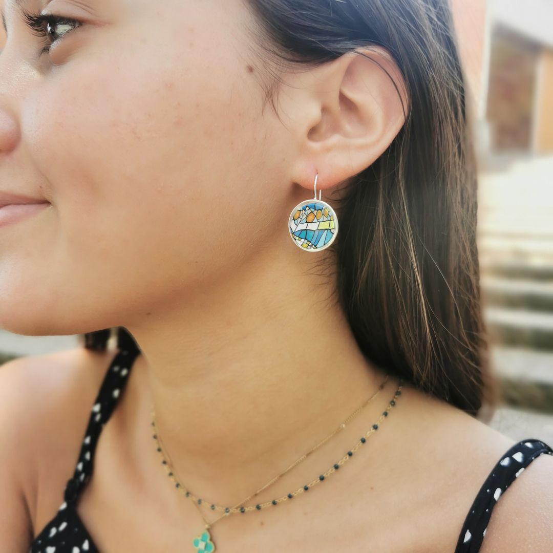 Orecchini gancio Barcellona