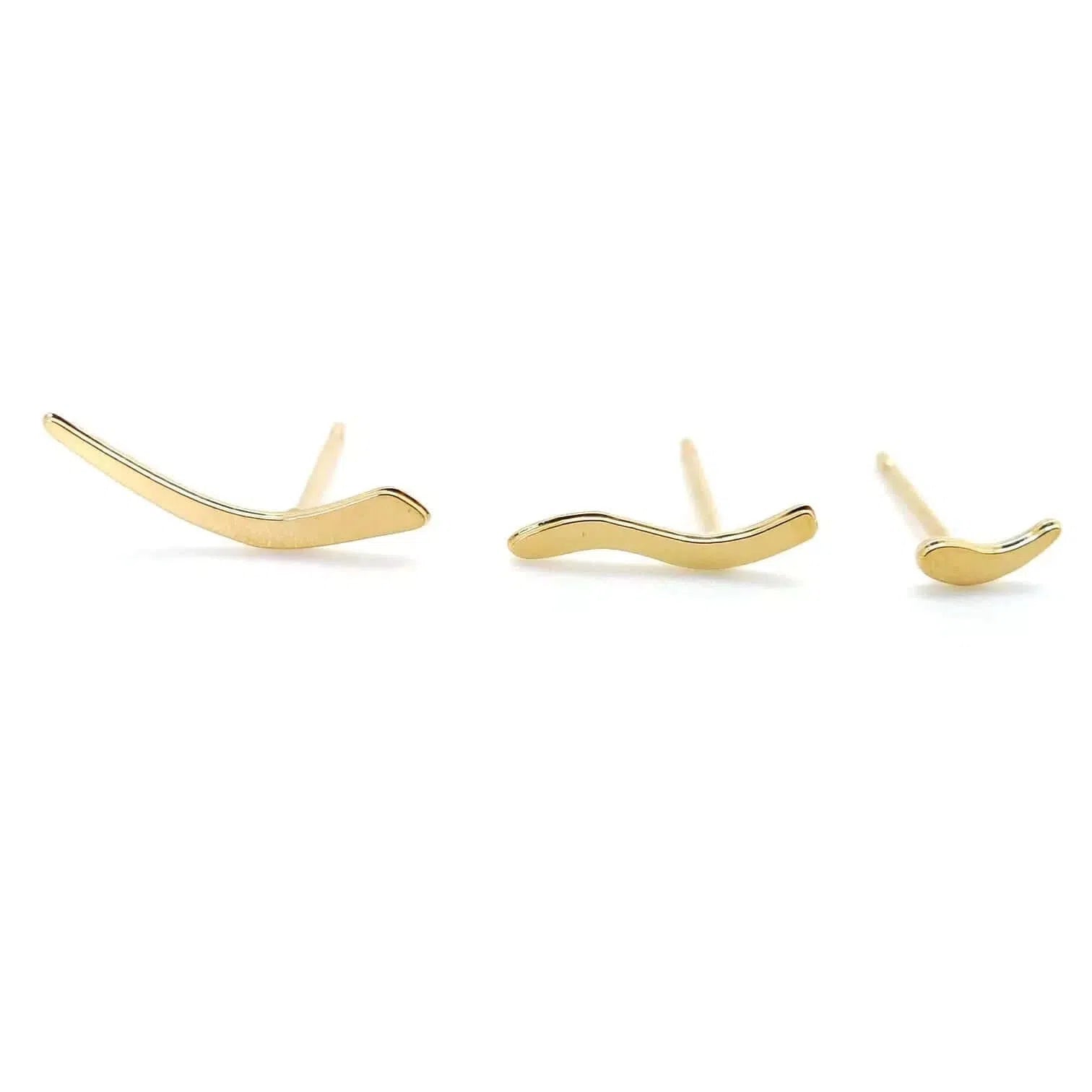 Gioielli artigianali Set 3 orecchini Waves