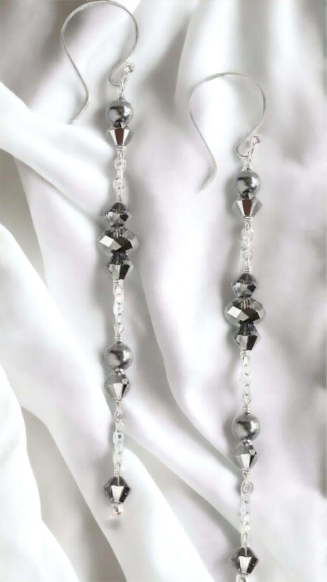 Gioielli artigianali Orecchini Black Diamond