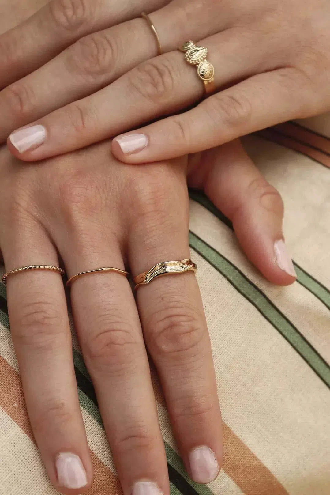 Gioielli artigianali Anello Ondina