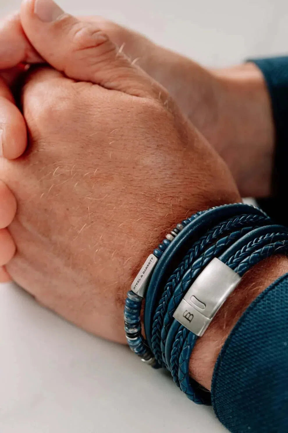 Gioielli artigianali Bracciale Bonacci Blu