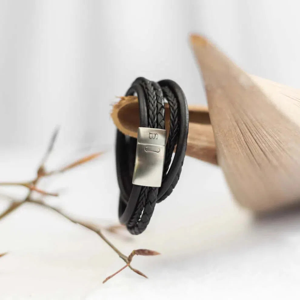 Gioielli artigianali Bracciale Bonacci Nero