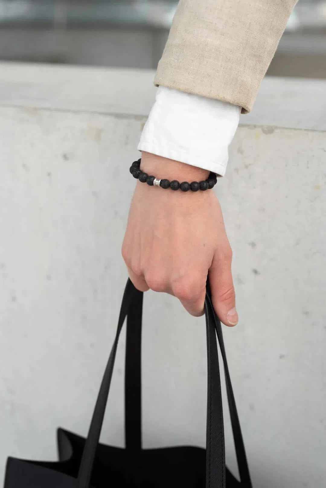 Gioielli artigianali Bracciale Stone Nero