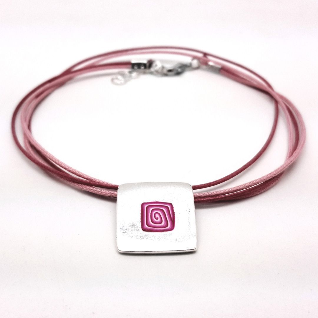 Collana ciondolo Spirale