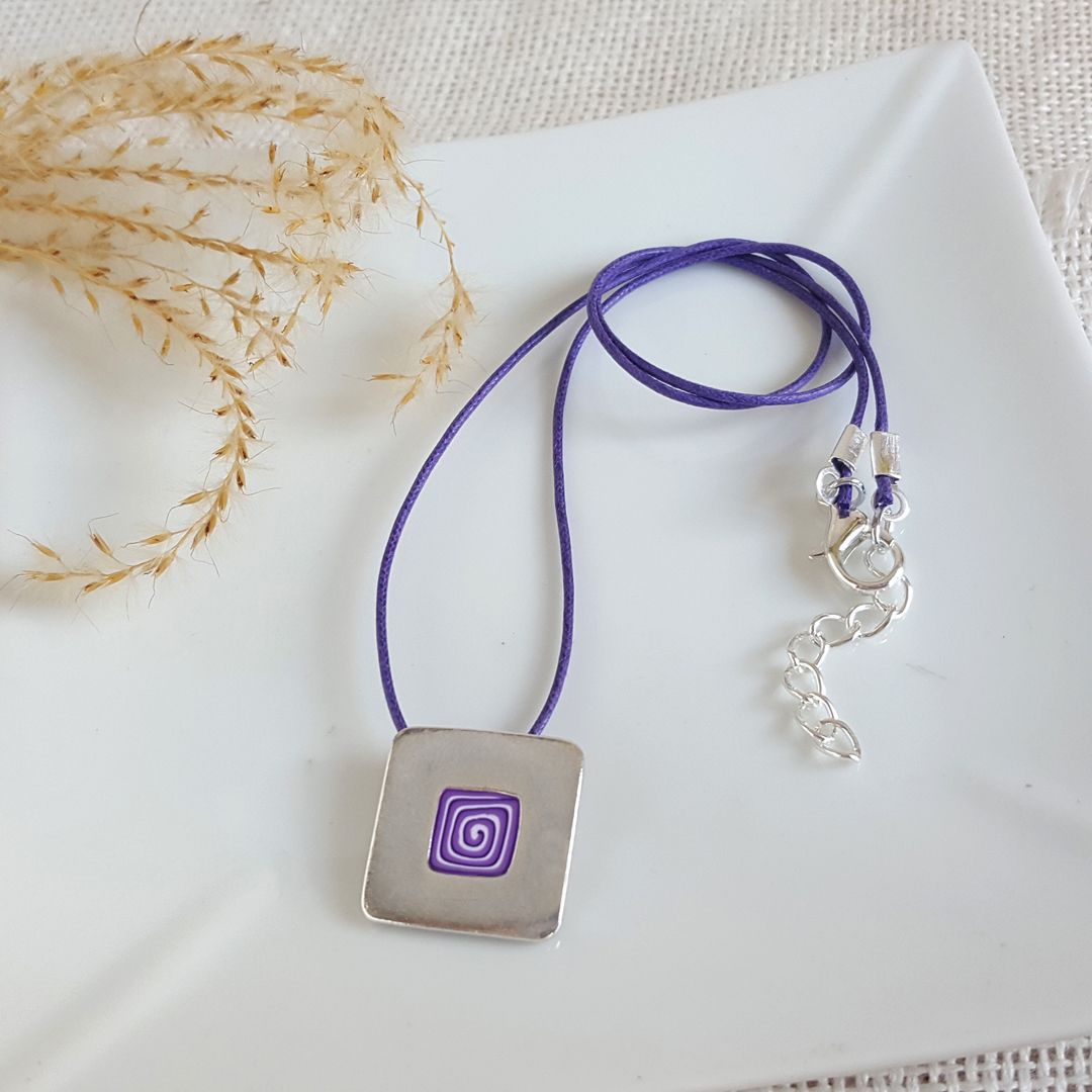 Collana ciondolo Spirale