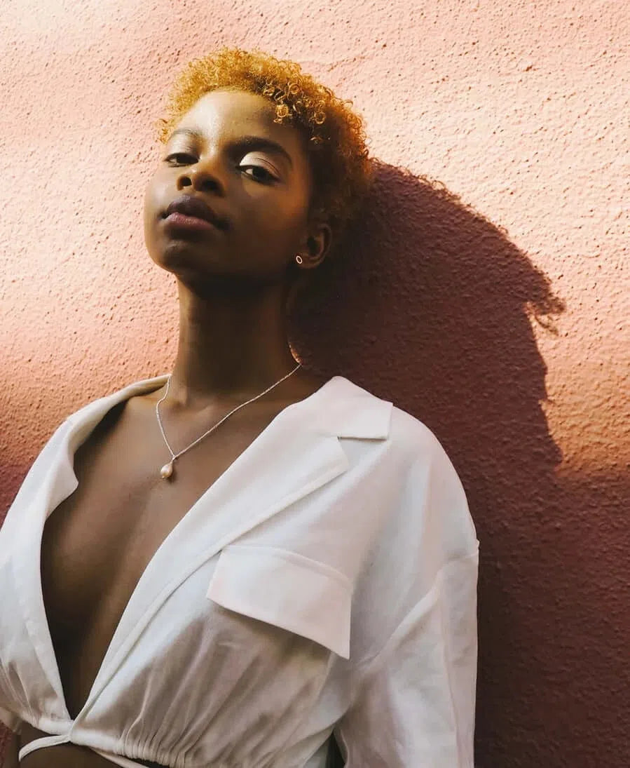 Gioielli artigianali Ciondola CARA pearl