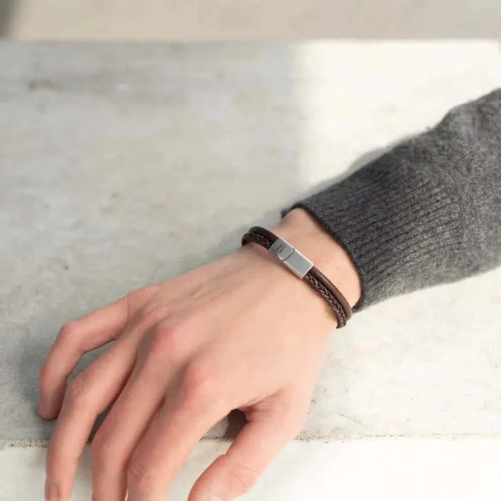 Gioielli artigianali Bracciale Denby Marrone