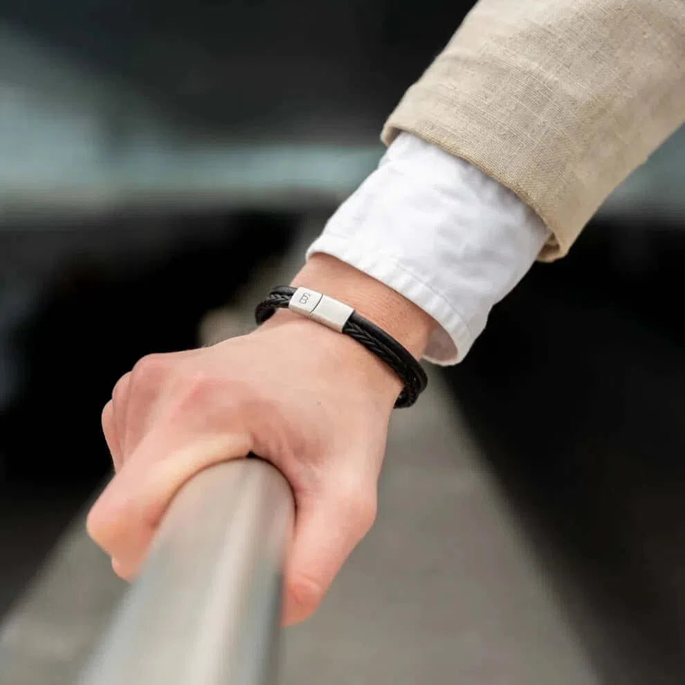 Gioielli artigianali Bracciale Denby Nero