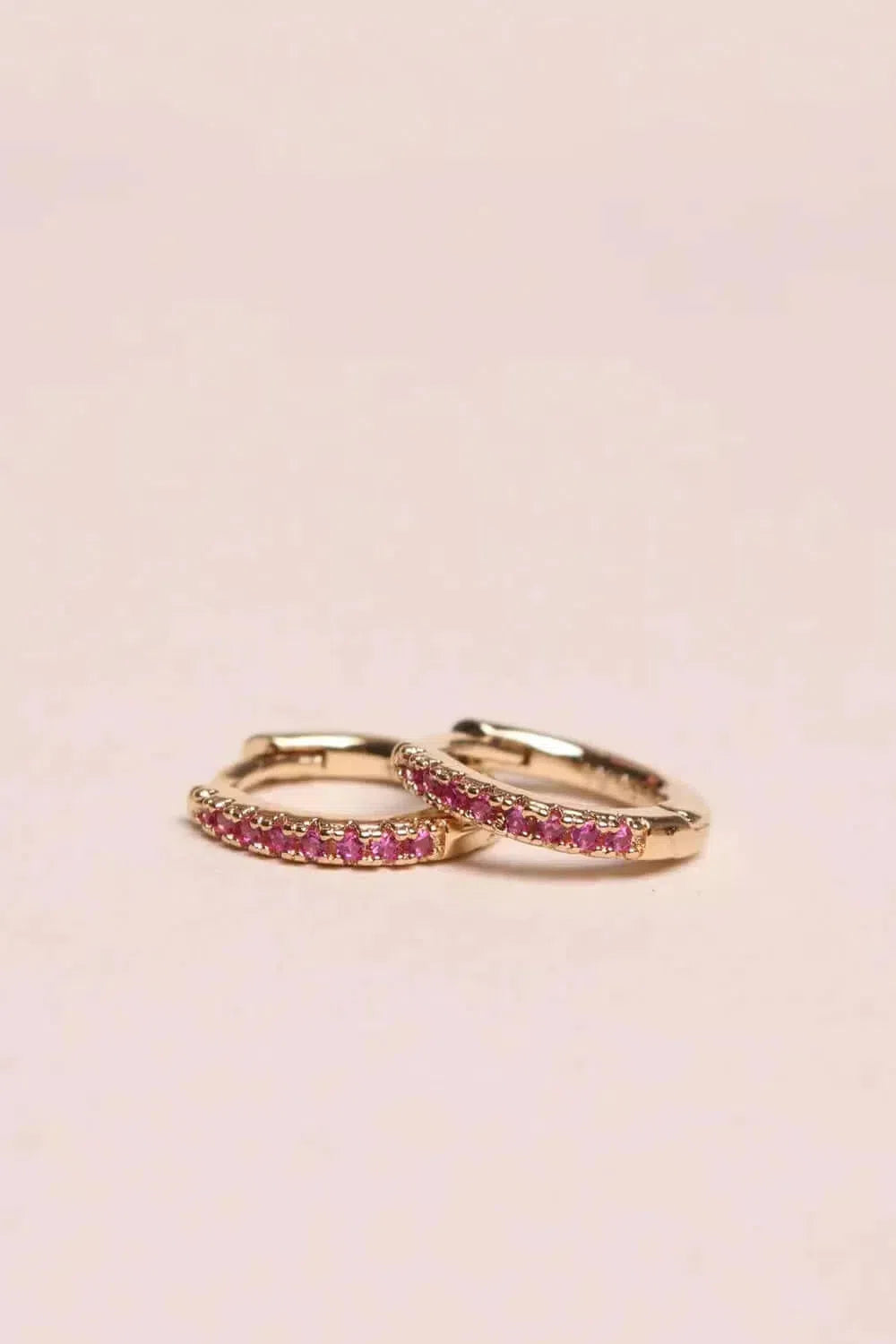 Gioielli artigianali Orecchini Creole Fucsia