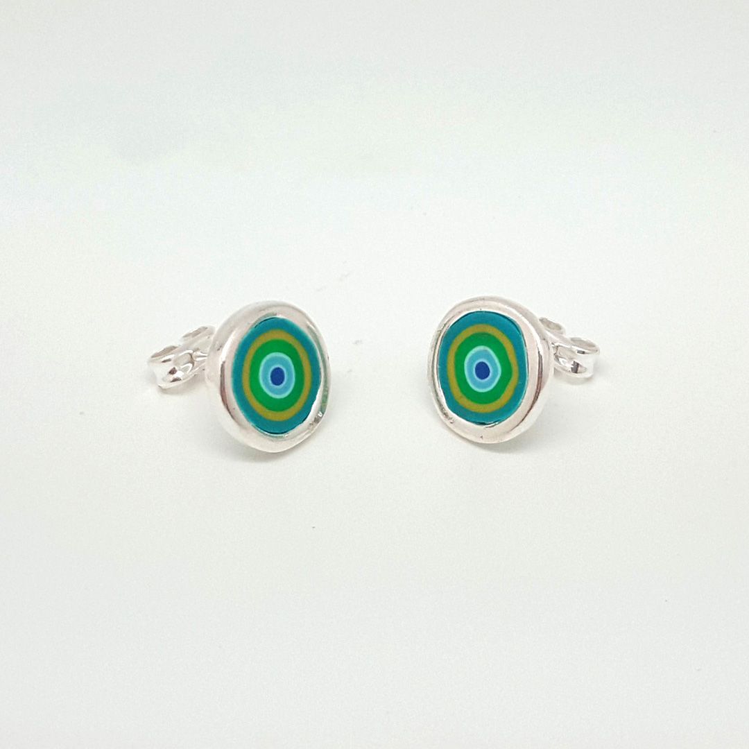 Orecchini bottone Rovell