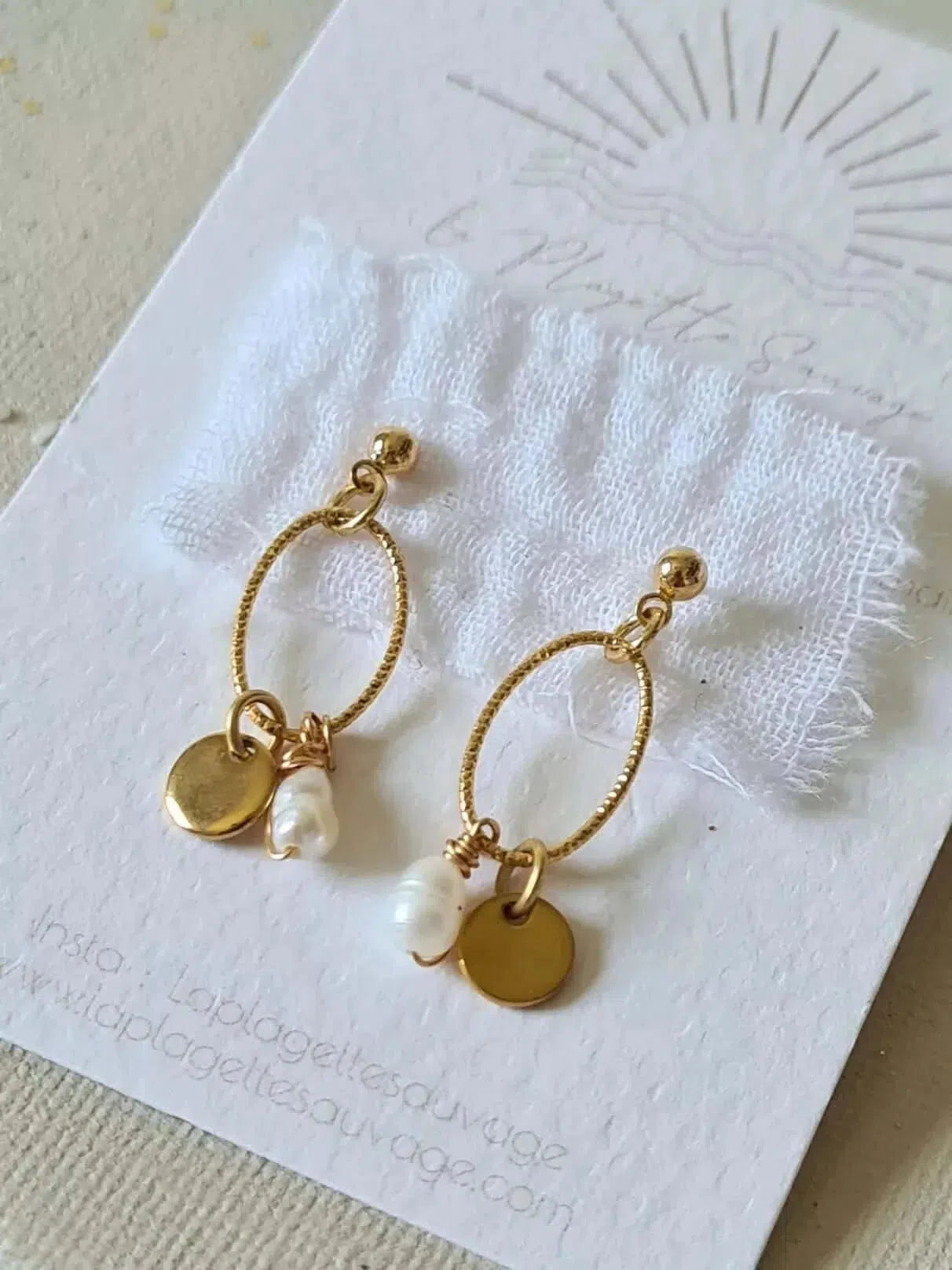 Gioielli artigianali Orecchini Discreti