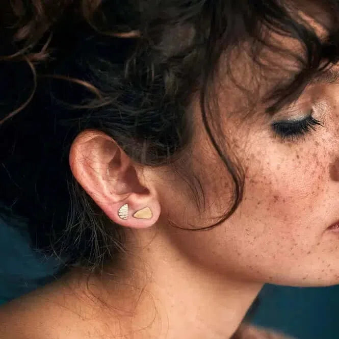 Gioielli artigianali Set 3 orecchini roccia