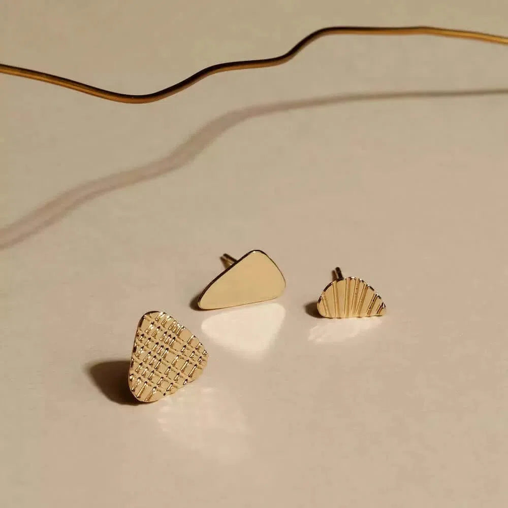 Gioielli artigianali Set 3 orecchini roccia