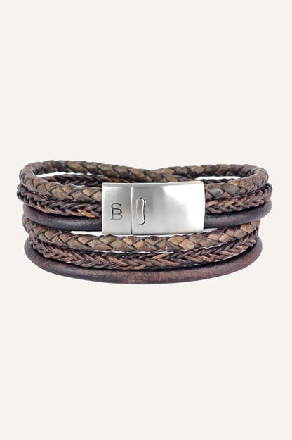 Gioielli artigianali Bracciale Bonacci Marrone