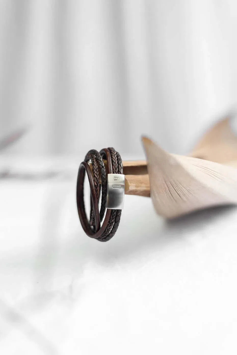 Gioielli artigianali Bracciale Bonacci Marrone
