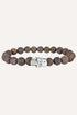Gioielli artigianali Bracciale Stone Basics matt teschio