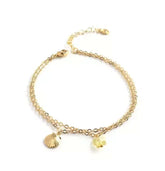 Gioielli artigianali Bracciale Swarovski Conchiglia