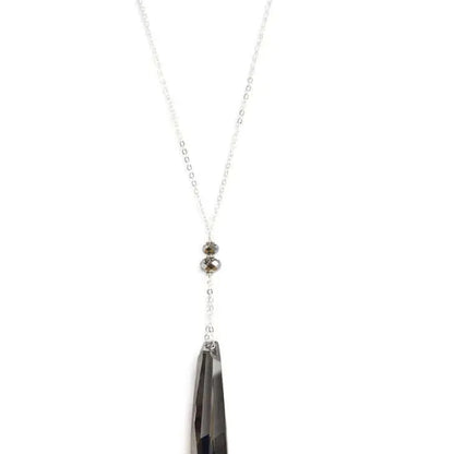 Gioielli artigianali Collana Lunga Black Diamond
