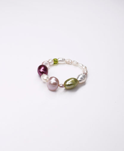 Anello Giardino Perle