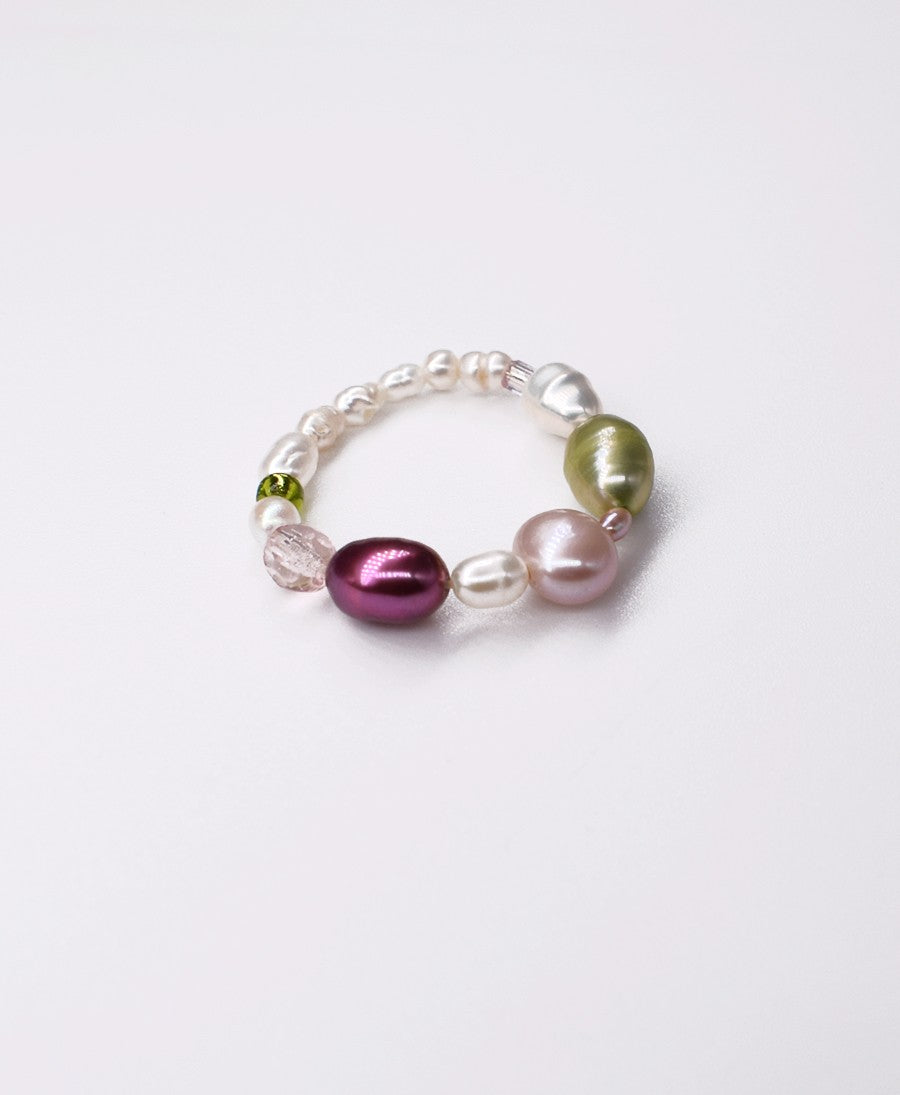 Anello Giardino Perle