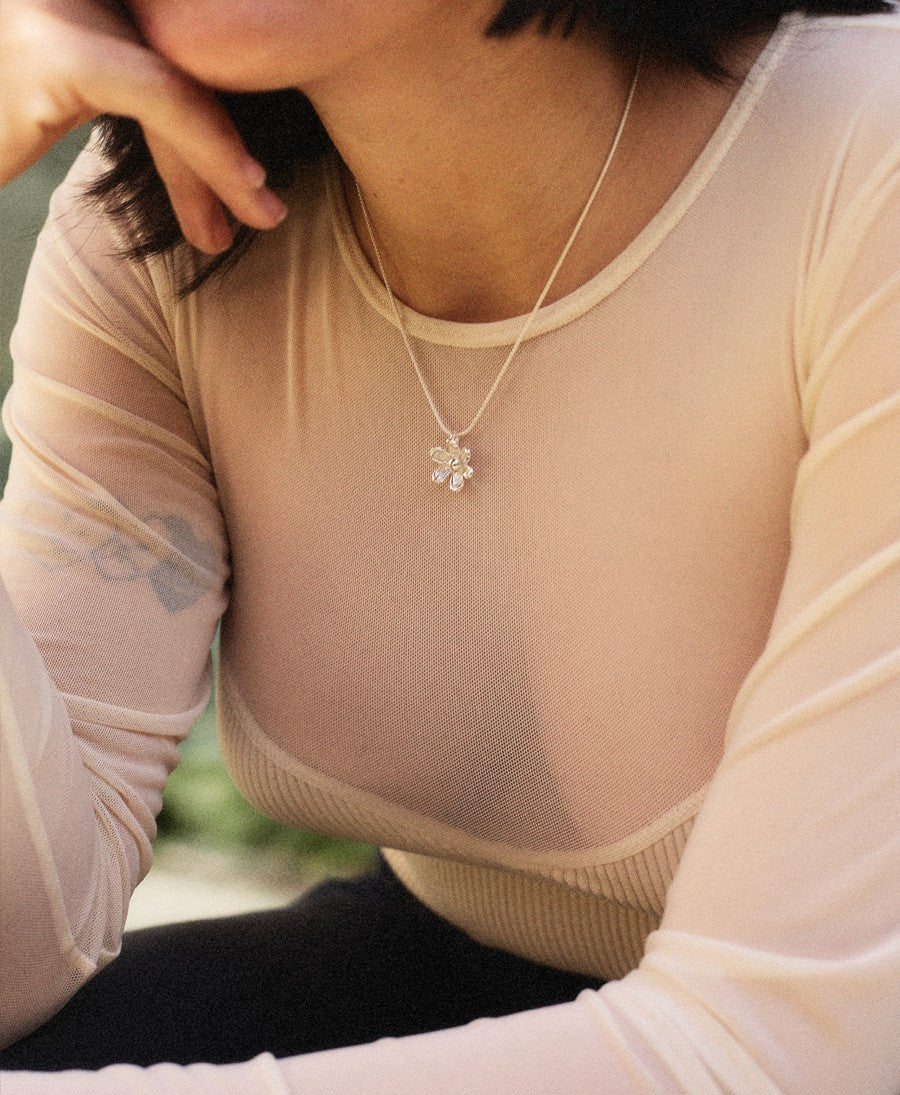 Collana Giardino perle