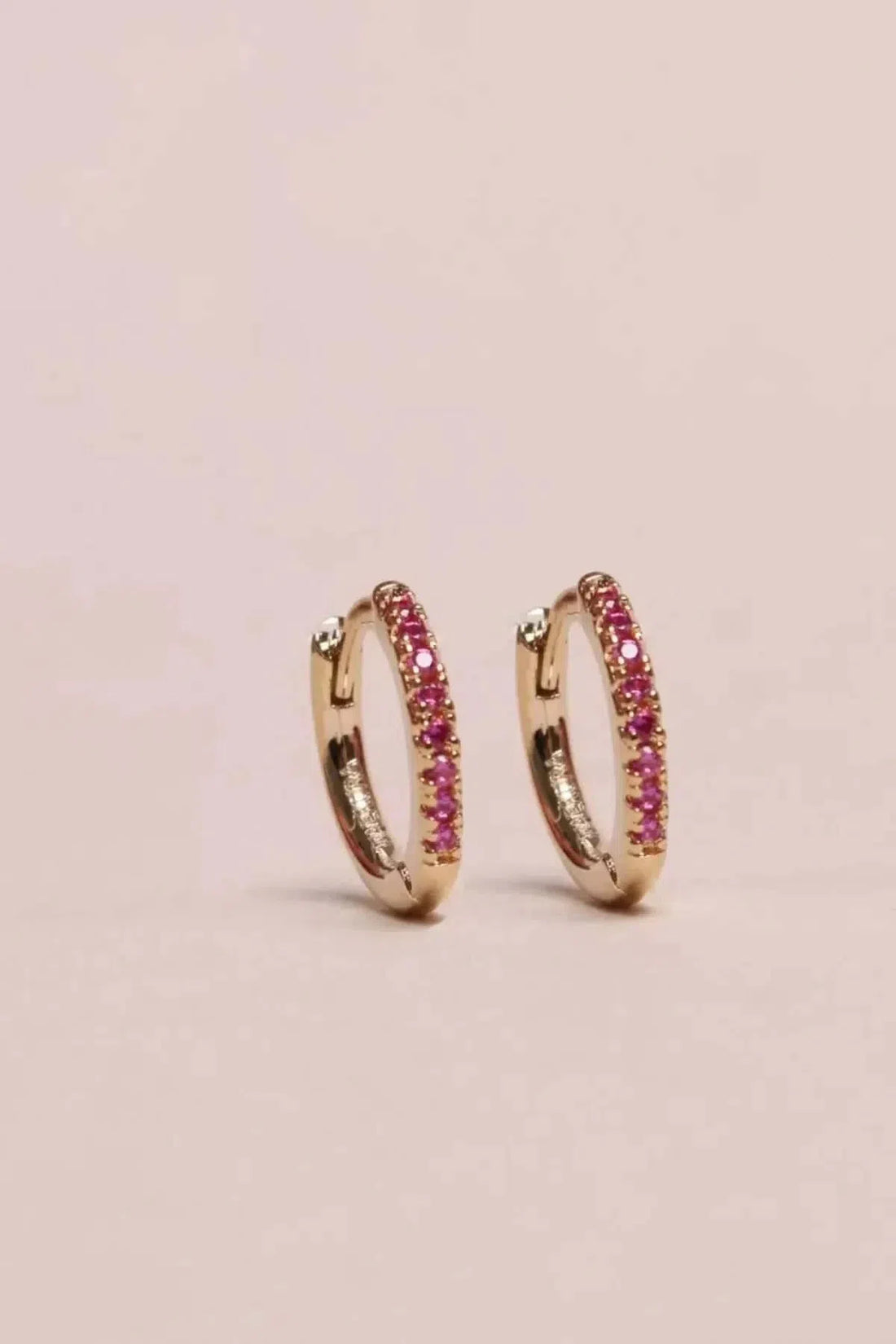 Gioielli artigianali Orecchini Creole Fucsia